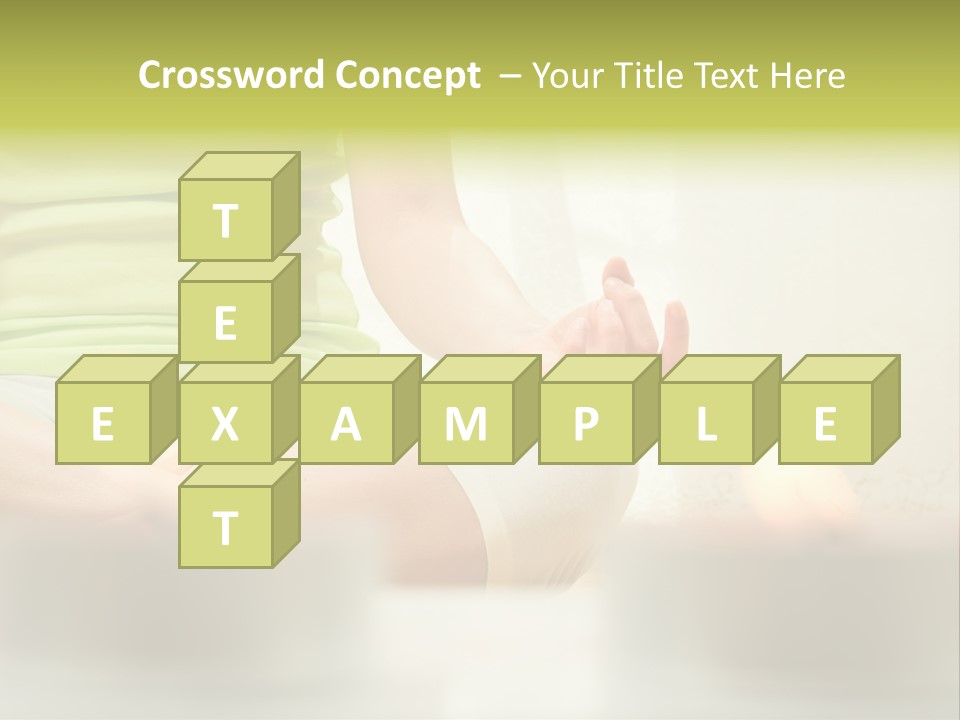 Young Hinduism Yoga PowerPoint Template