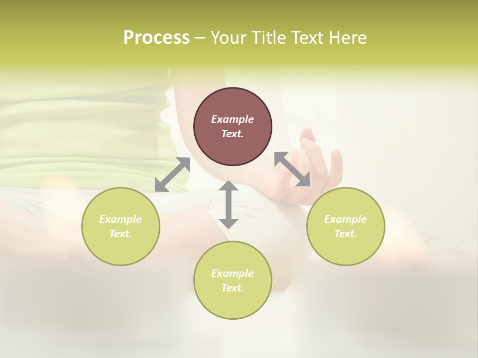 Young Hinduism Yoga PowerPoint Template