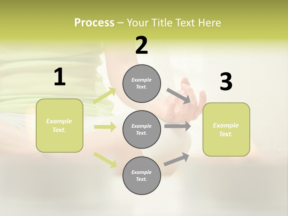 Young Hinduism Yoga PowerPoint Template