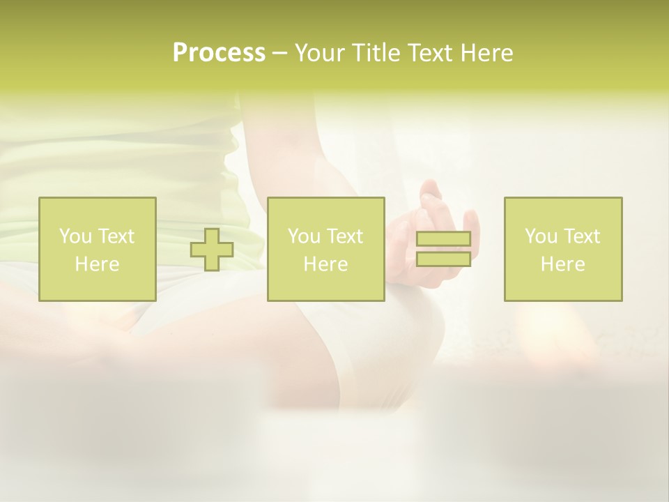 Young Hinduism Yoga PowerPoint Template