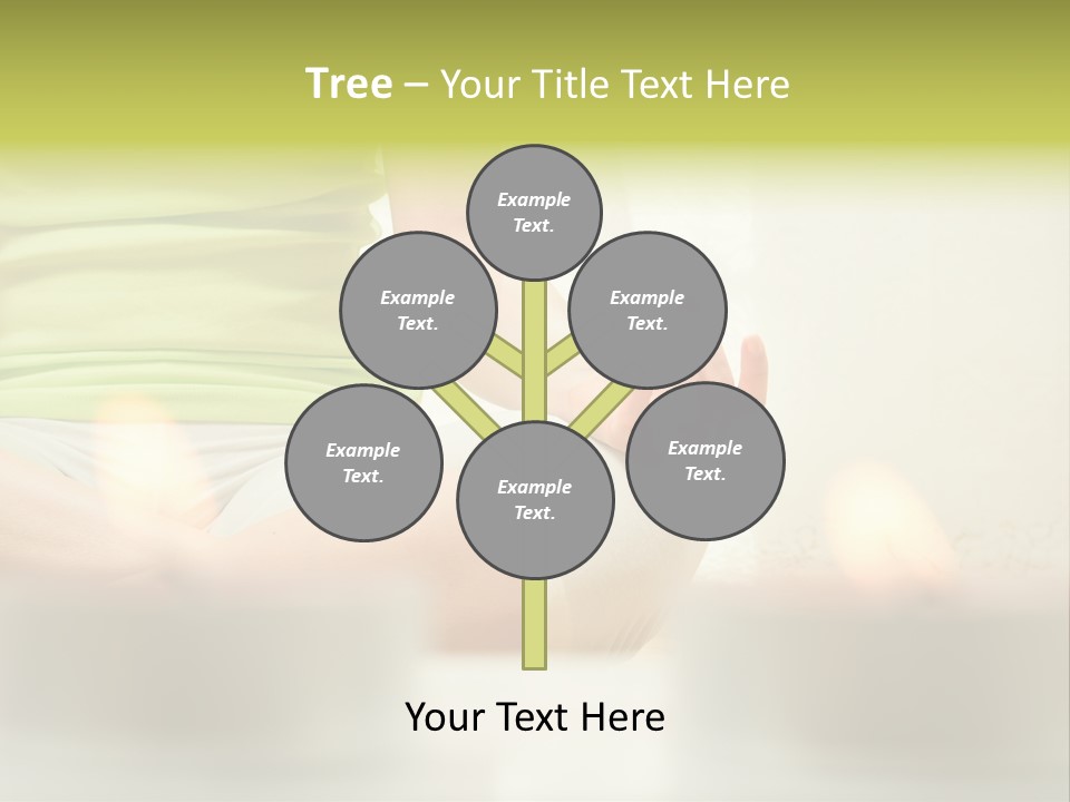 Young Hinduism Yoga PowerPoint Template