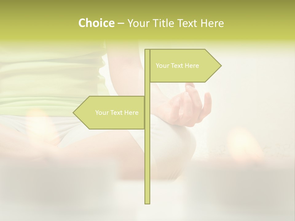 Young Hinduism Yoga PowerPoint Template