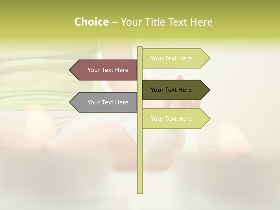 Young Hinduism Yoga PowerPoint Template