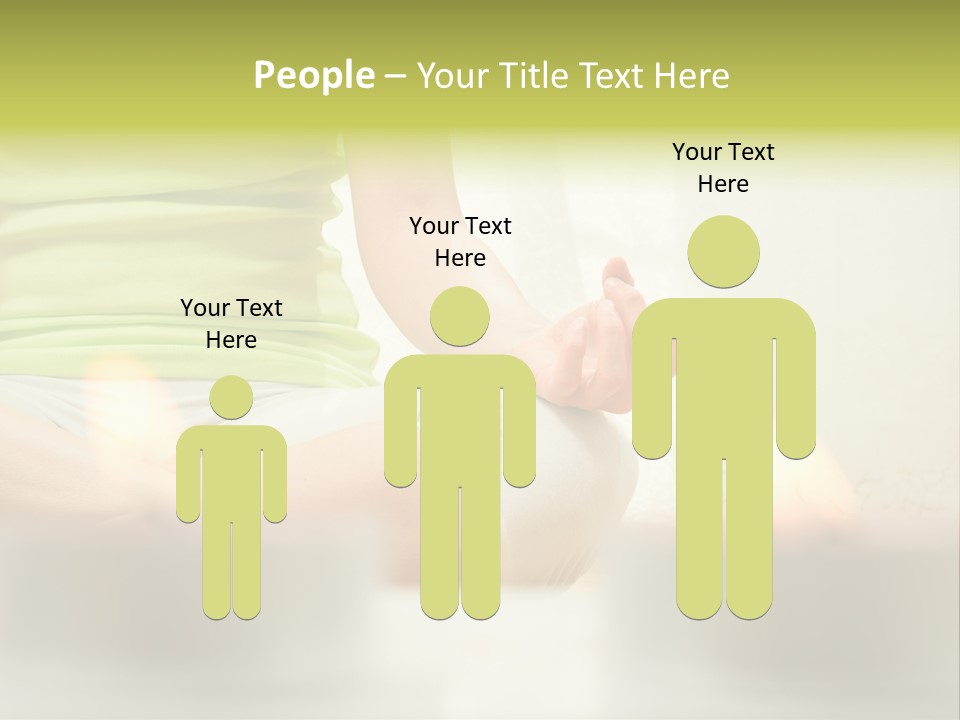 Young Hinduism Yoga PowerPoint Template