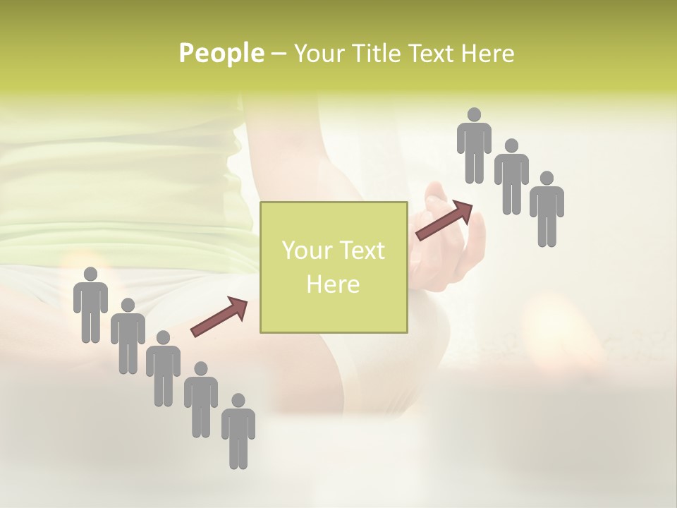 Young Hinduism Yoga PowerPoint Template