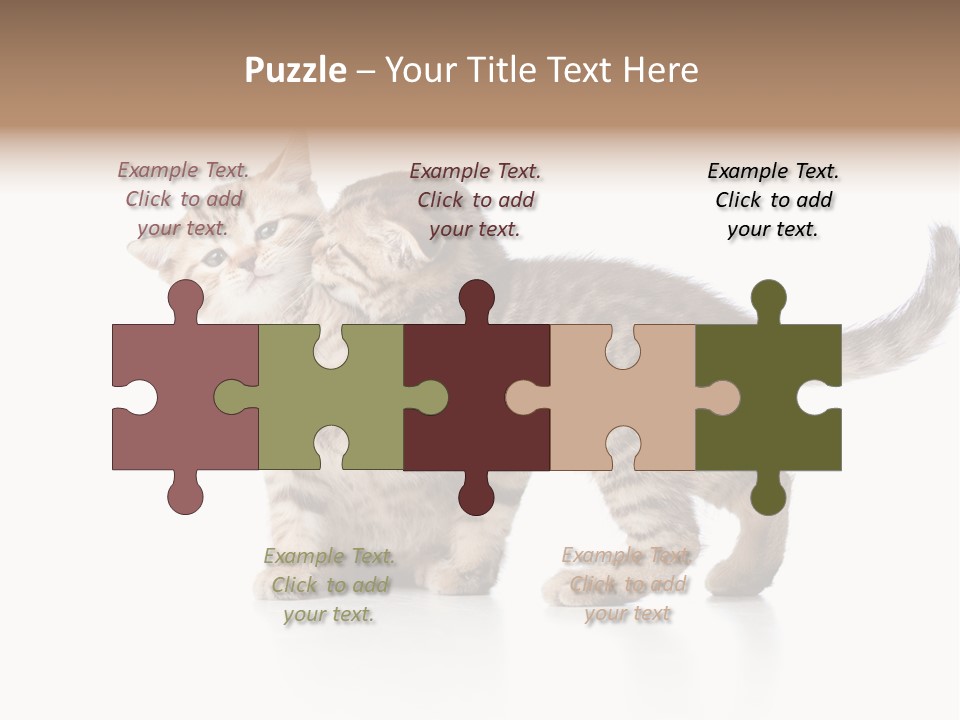 British Toddler Whiskers PowerPoint Template