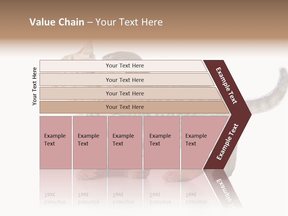 British Toddler Whiskers PowerPoint Template