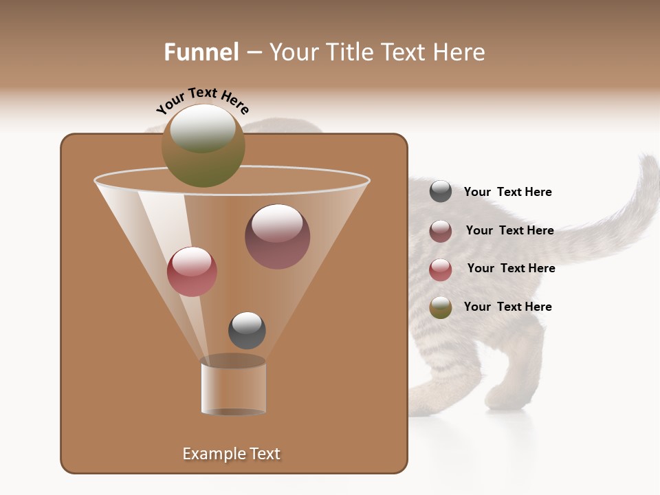 British Toddler Whiskers PowerPoint Template