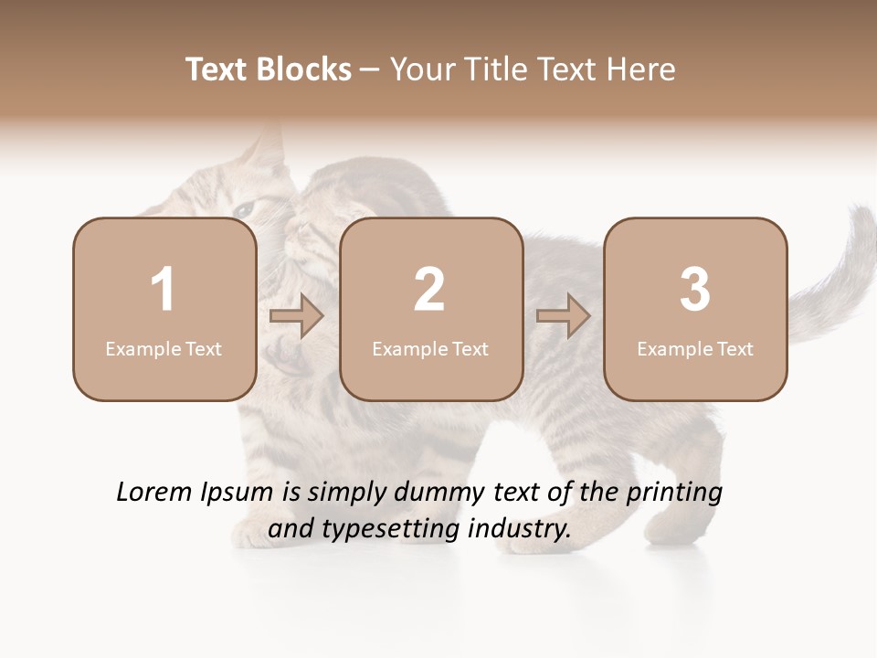 British Toddler Whiskers PowerPoint Template