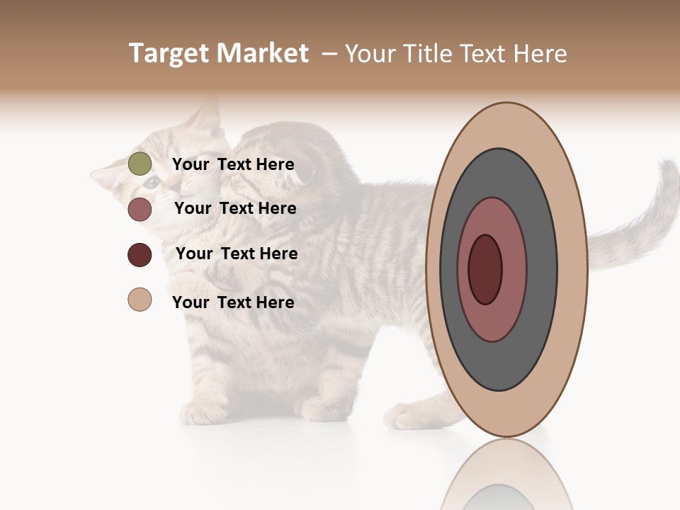 British Toddler Whiskers PowerPoint Template