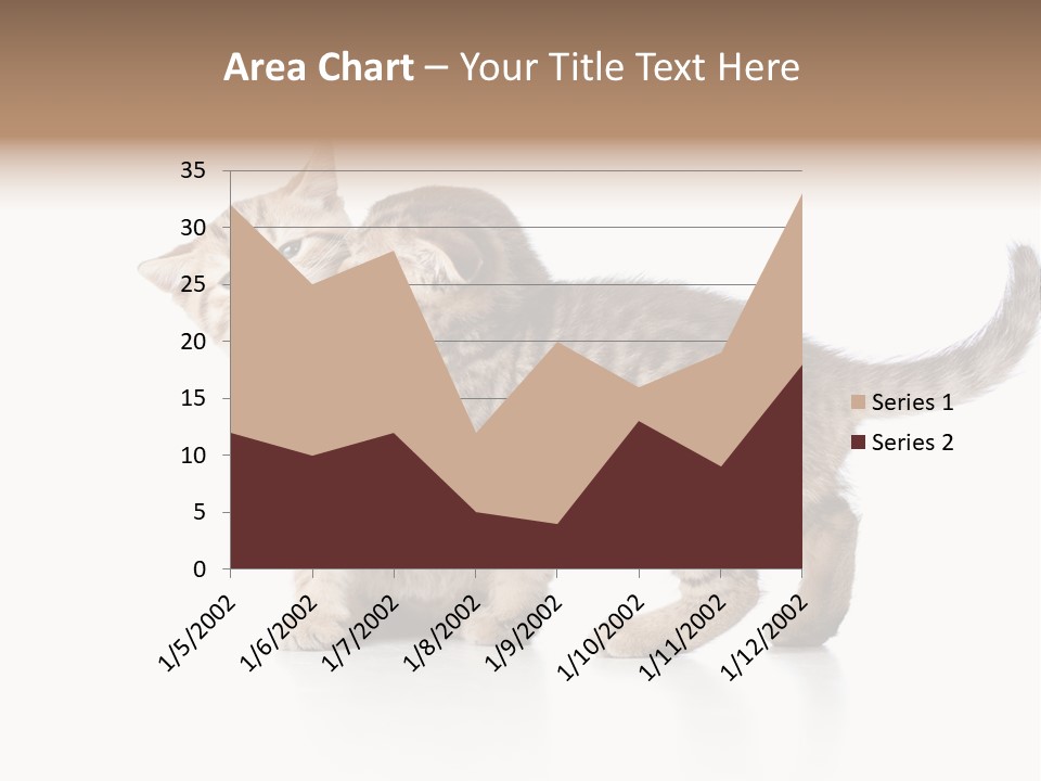 British Toddler Whiskers PowerPoint Template