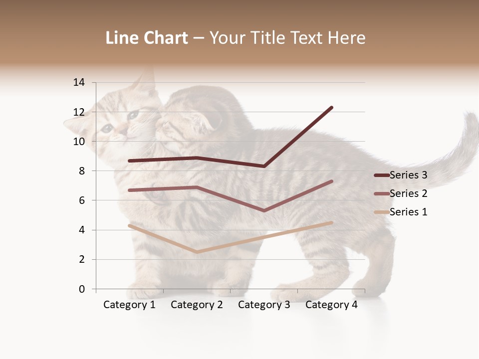 British Toddler Whiskers PowerPoint Template