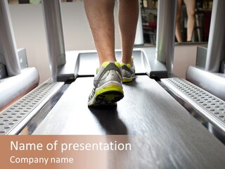 Leisure Action Machine PowerPoint Template