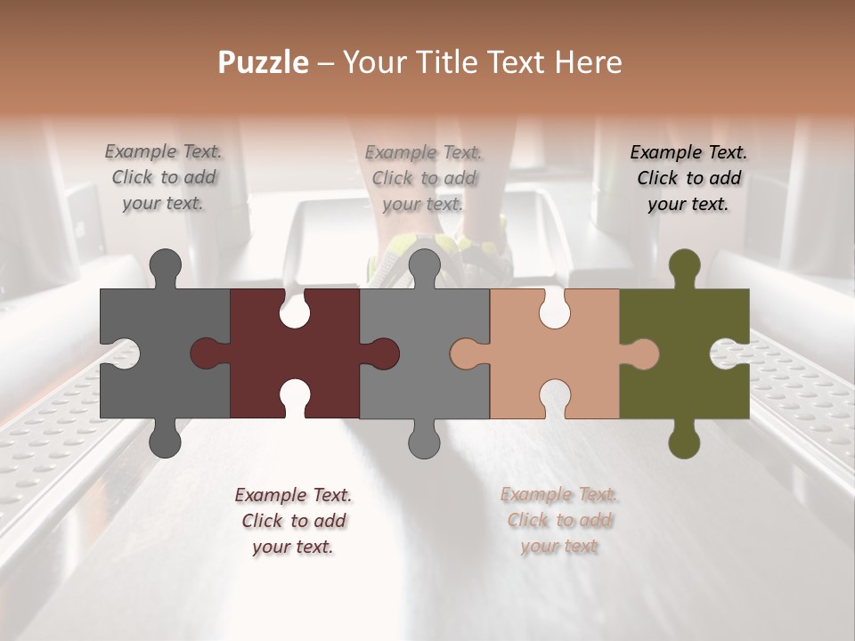 Leisure Action Machine PowerPoint Template