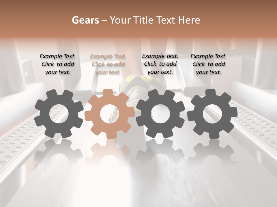 Leisure Action Machine PowerPoint Template