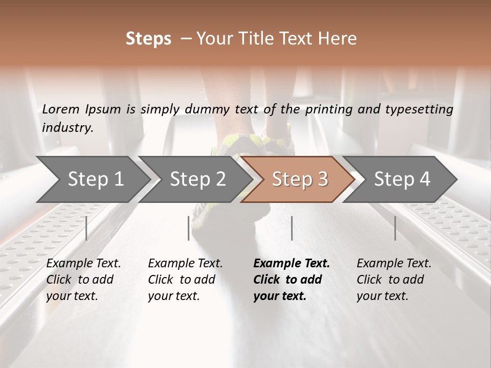 Leisure Action Machine PowerPoint Template