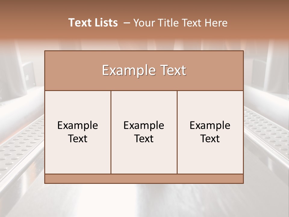 Leisure Action Machine PowerPoint Template