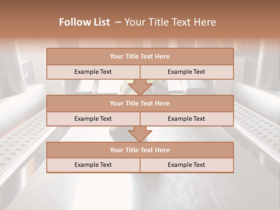 Leisure Action Machine PowerPoint Template