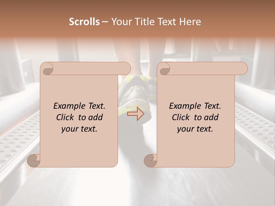 Leisure Action Machine PowerPoint Template