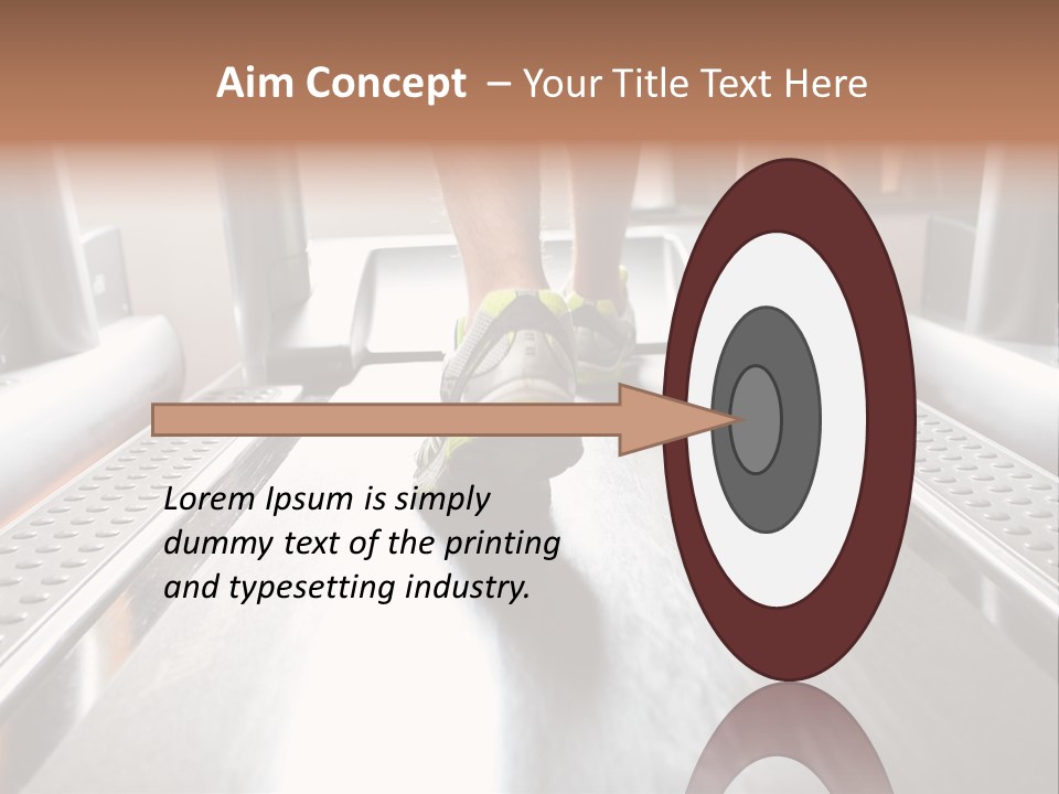 Leisure Action Machine PowerPoint Template