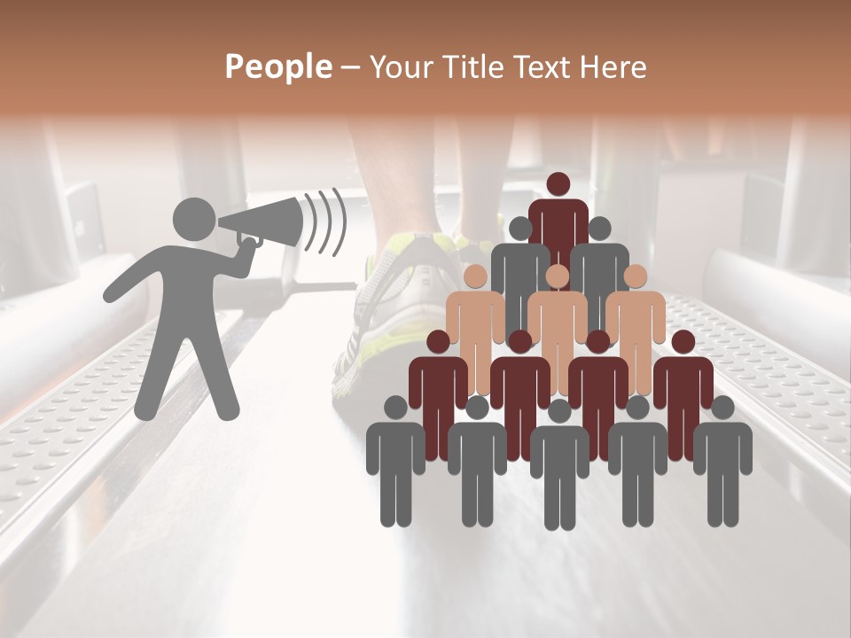 Leisure Action Machine PowerPoint Template