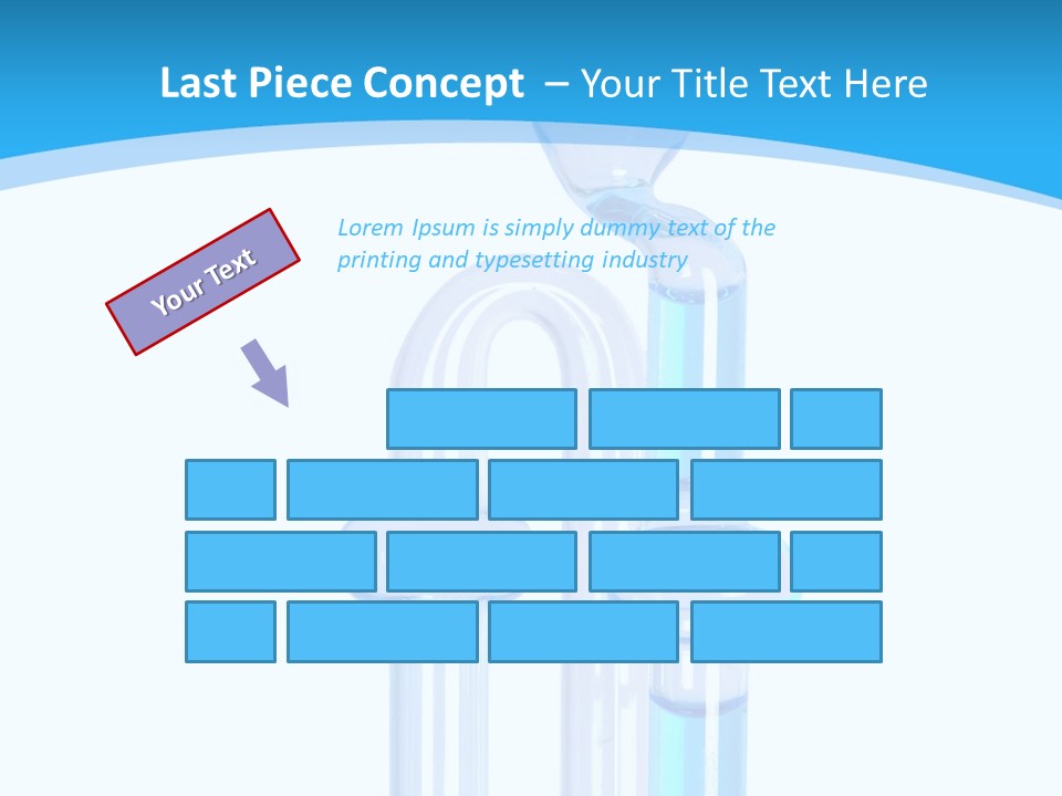 Temperature Working Tube PowerPoint Template