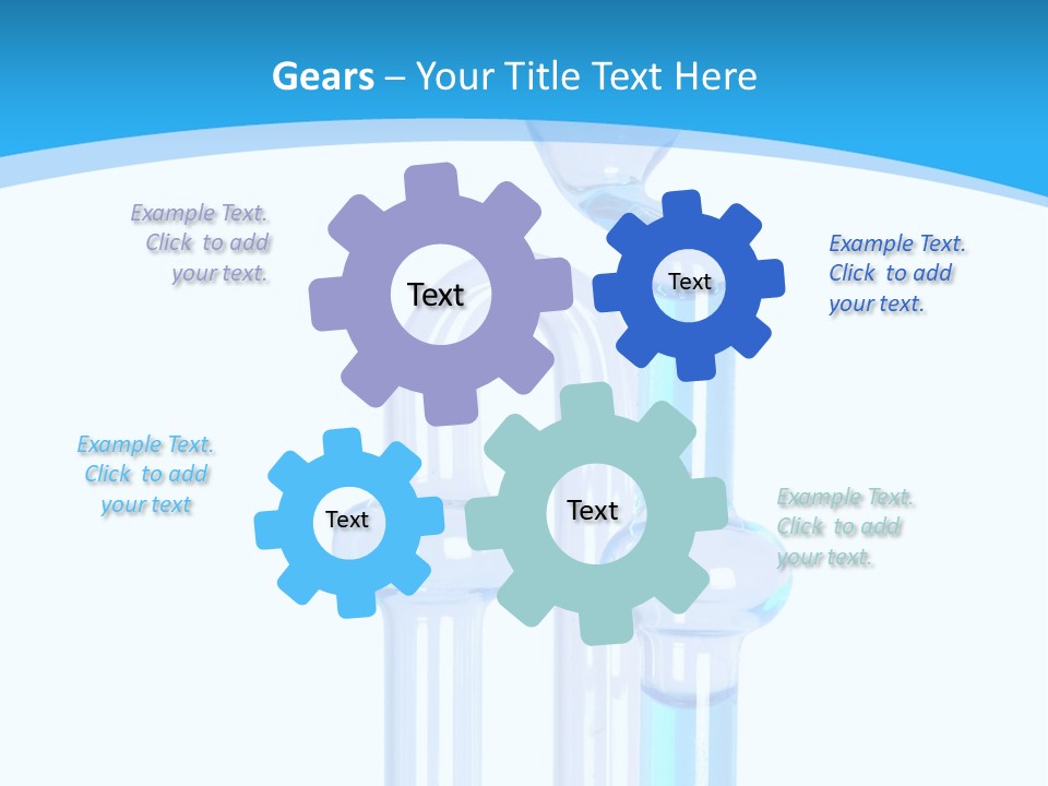 Temperature Working Tube PowerPoint Template