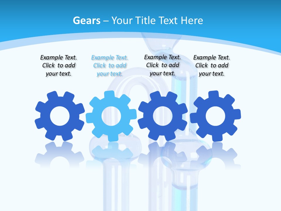 Temperature Working Tube PowerPoint Template