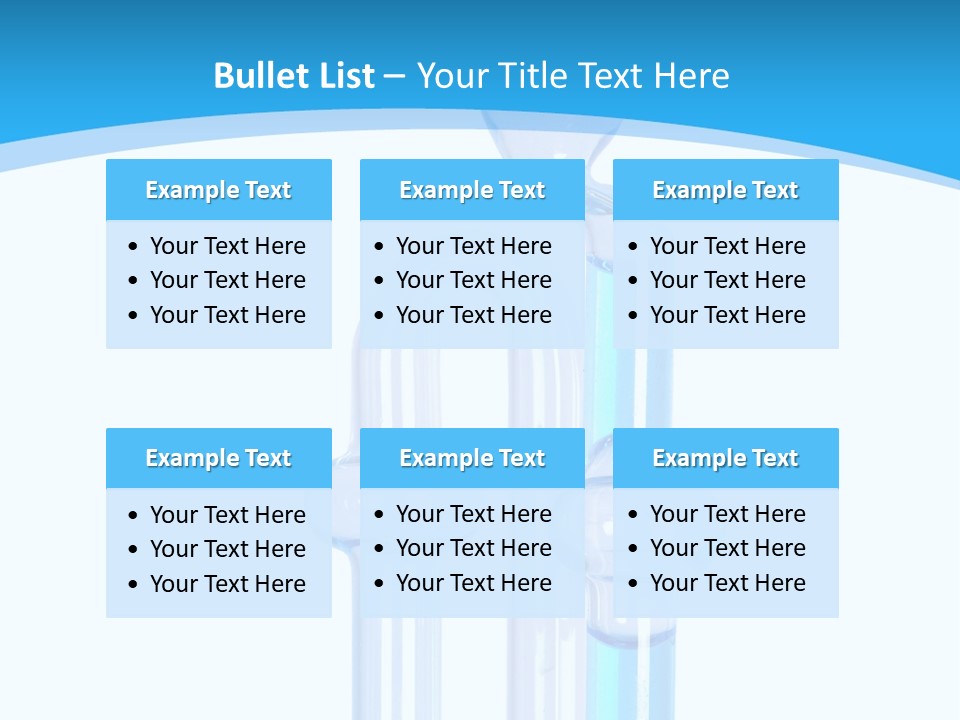 Temperature Working Tube PowerPoint Template