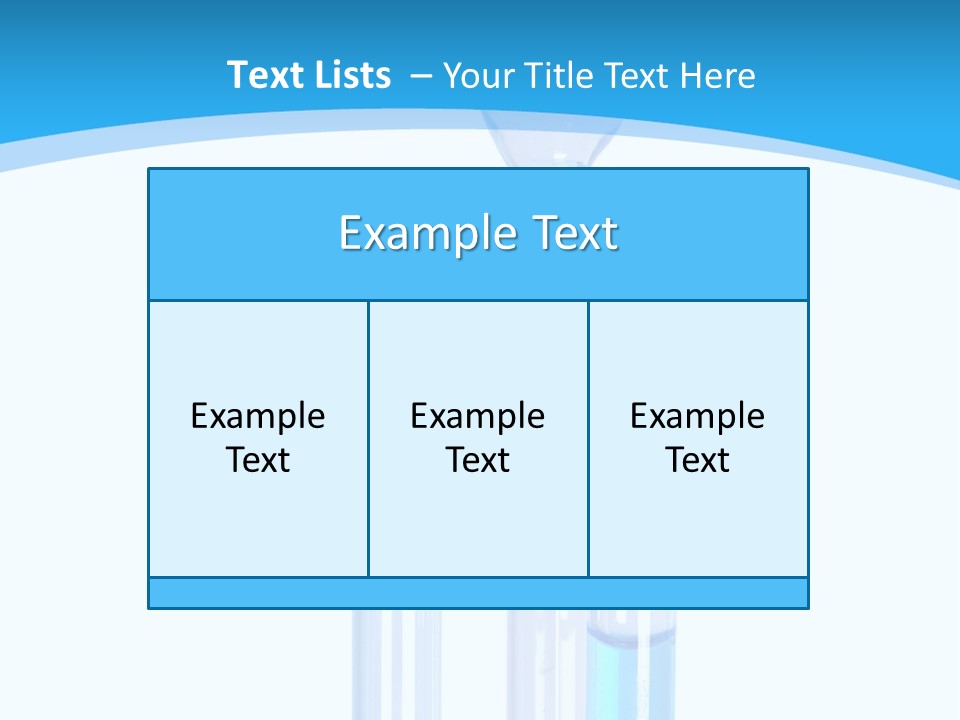 Temperature Working Tube PowerPoint Template