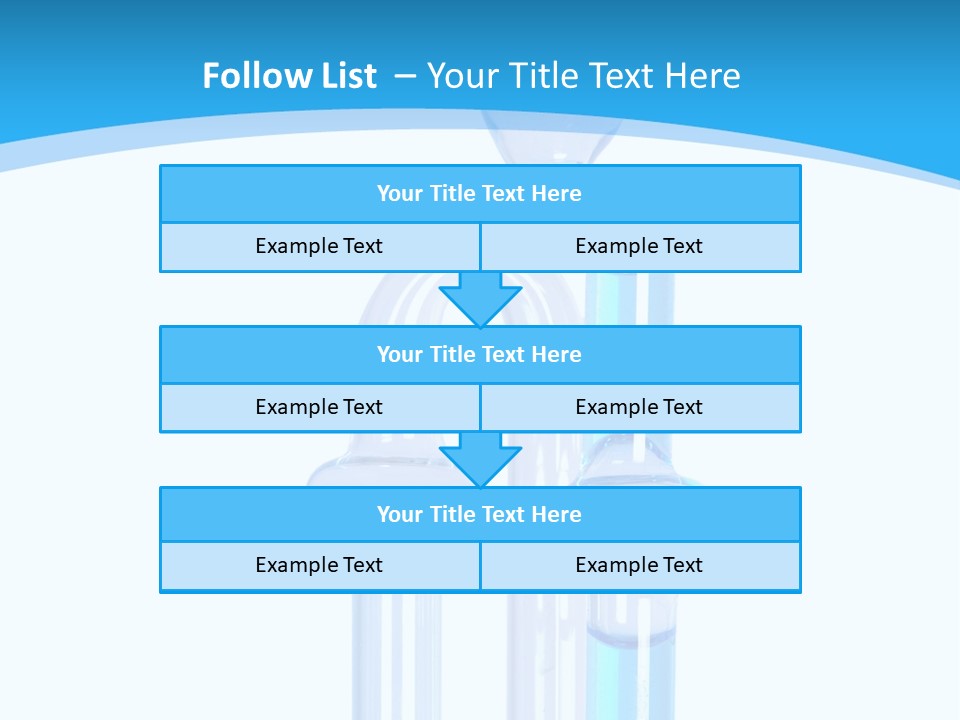 Temperature Working Tube PowerPoint Template