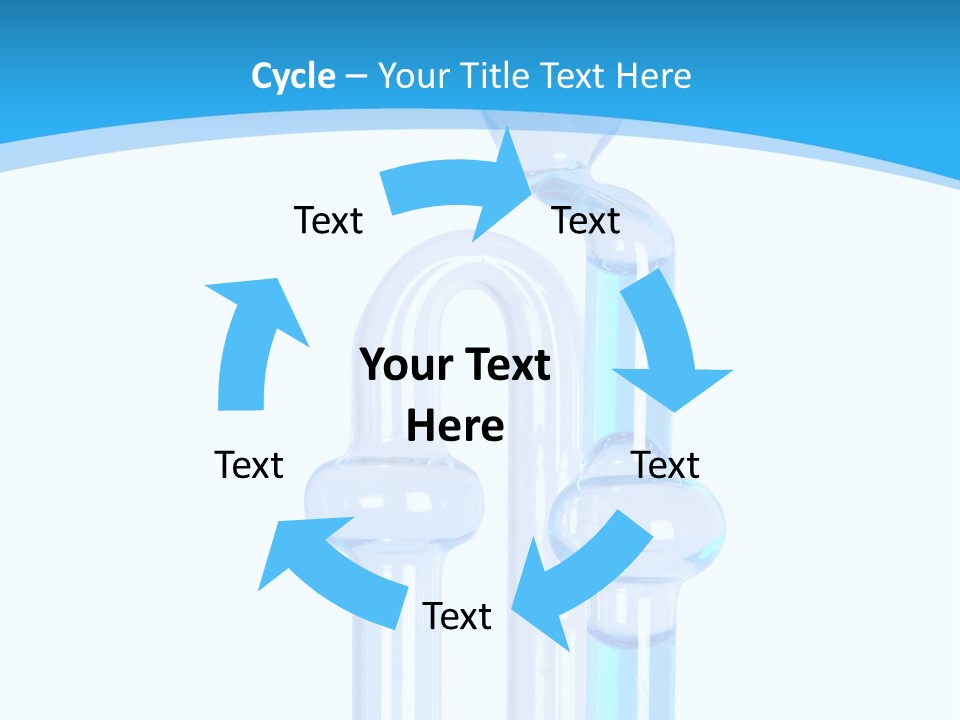Temperature Working Tube PowerPoint Template