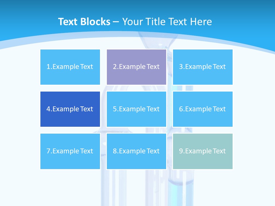 Temperature Working Tube PowerPoint Template