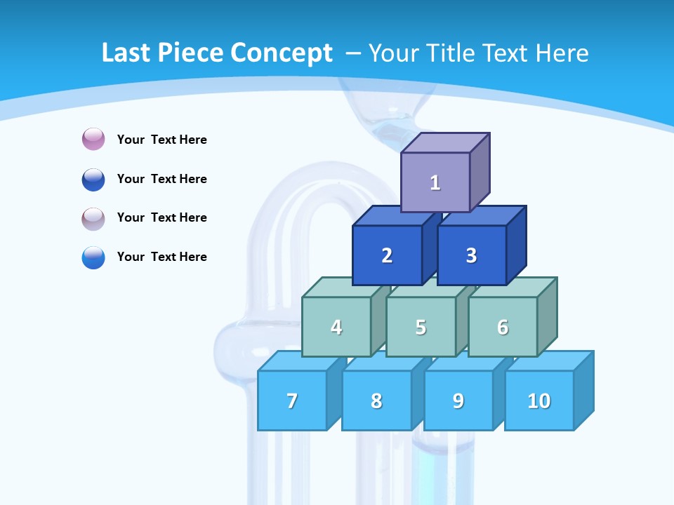 Temperature Working Tube PowerPoint Template