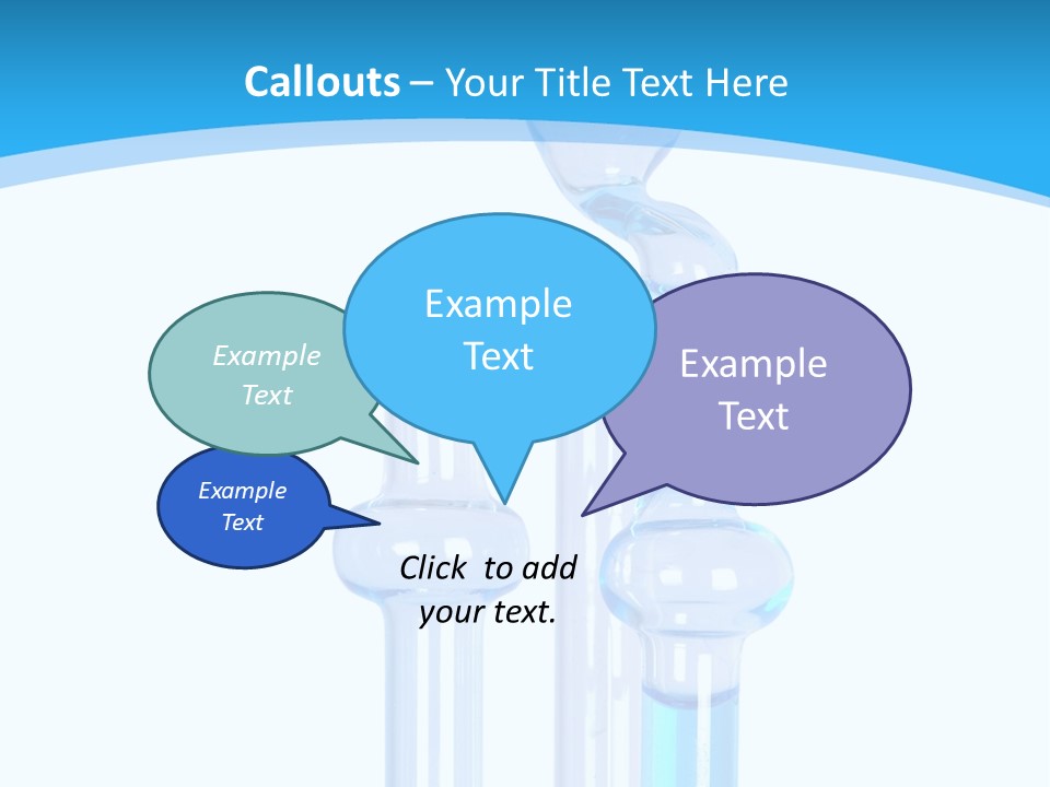 Temperature Working Tube PowerPoint Template