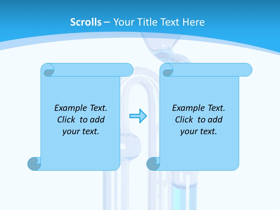 Temperature Working Tube PowerPoint Template