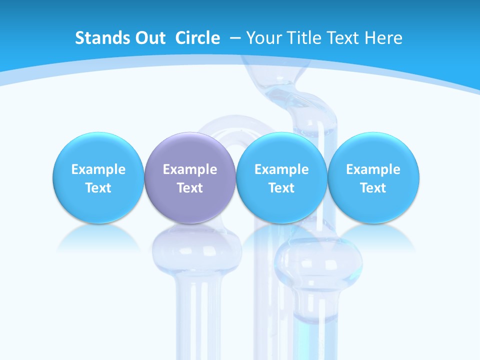 Temperature Working Tube PowerPoint Template