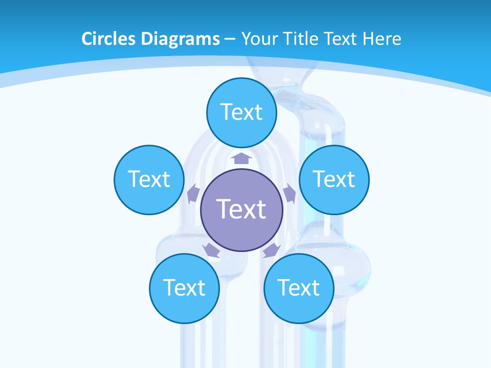 Temperature Working Tube PowerPoint Template