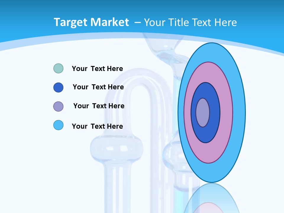 Temperature Working Tube PowerPoint Template