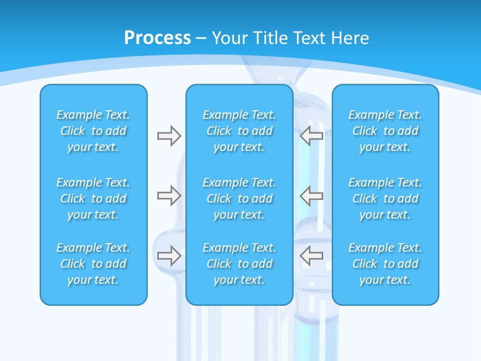 Temperature Working Tube PowerPoint Template