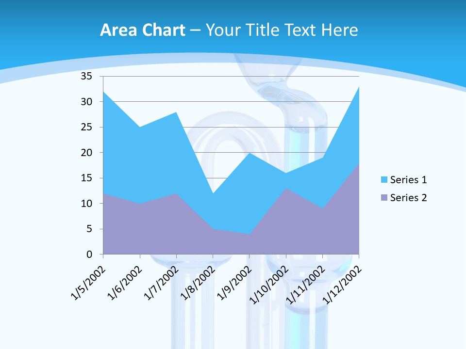 Temperature Working Tube PowerPoint Template