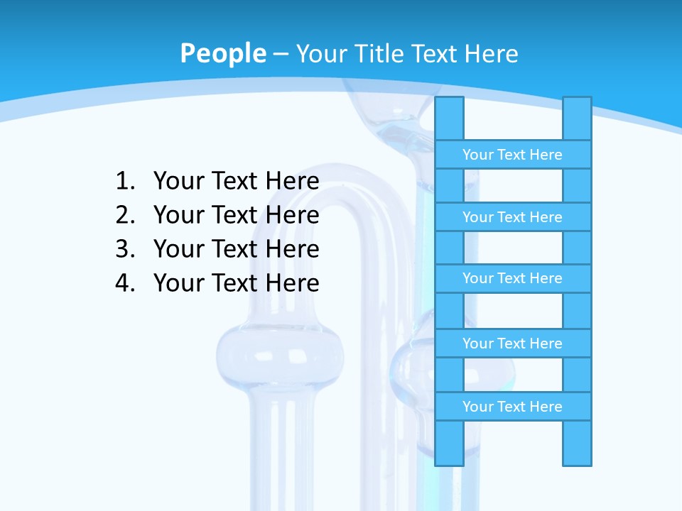 Temperature Working Tube PowerPoint Template