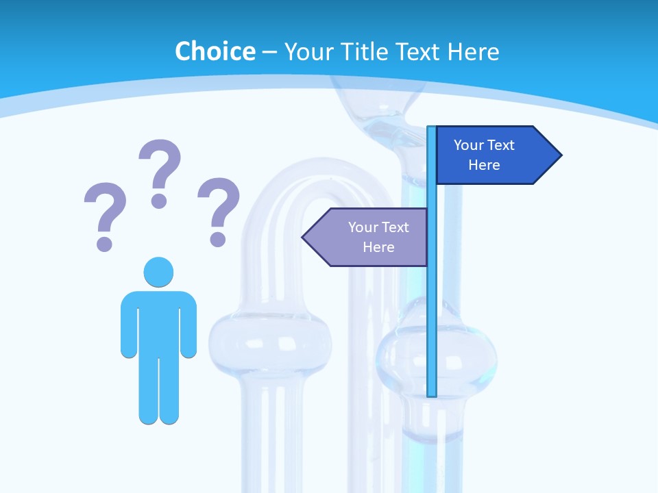 Temperature Working Tube PowerPoint Template