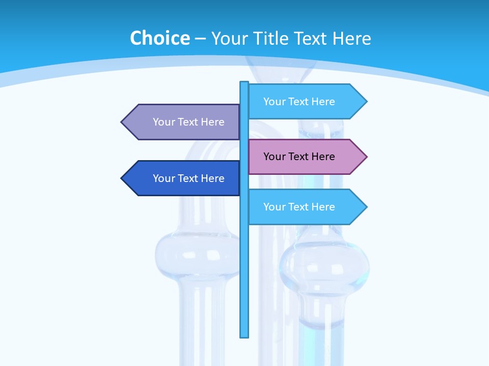Temperature Working Tube PowerPoint Template