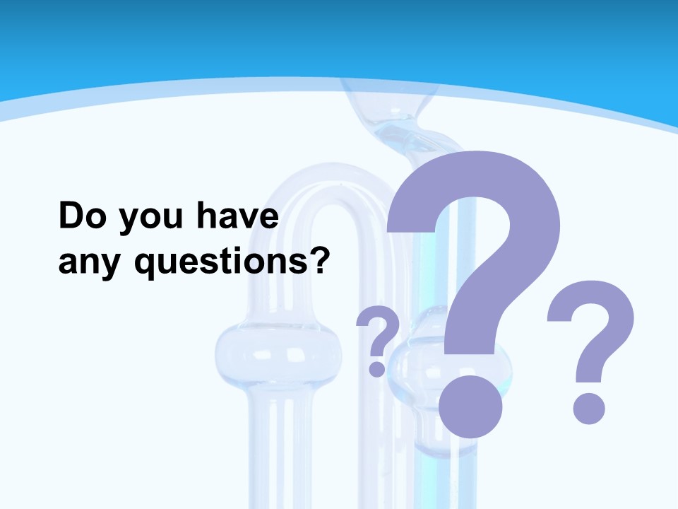 Temperature Working Tube PowerPoint Template