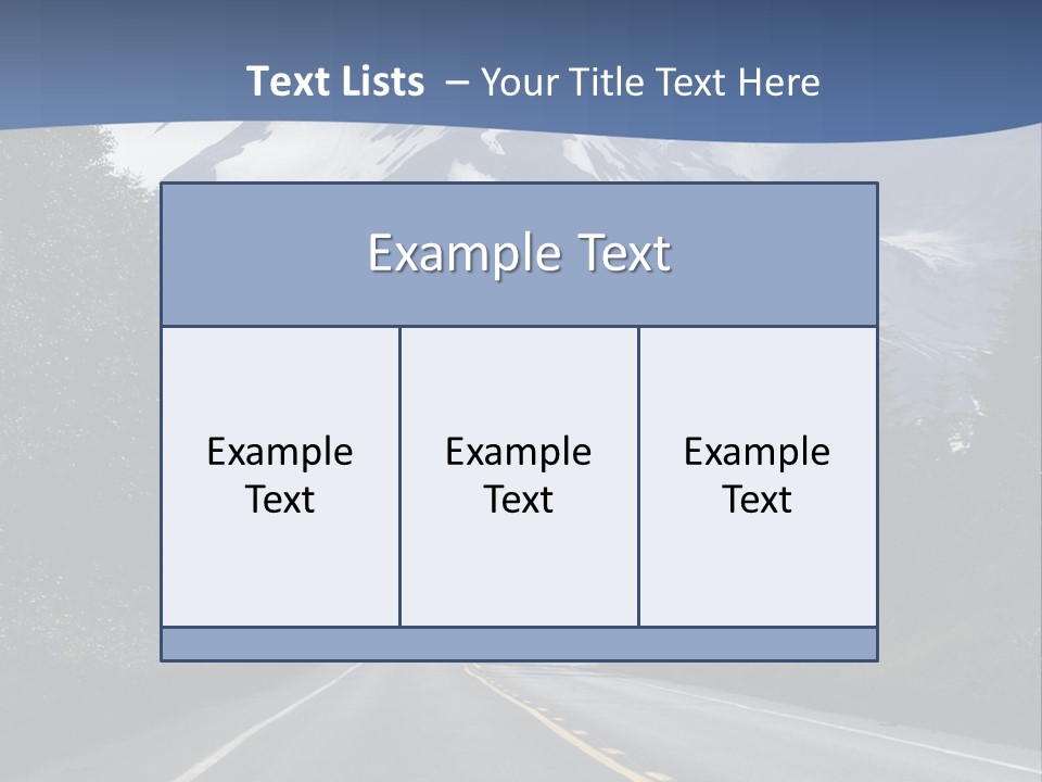 Acvtive Volcano Pacific Ring Of Fire Road PowerPoint Template