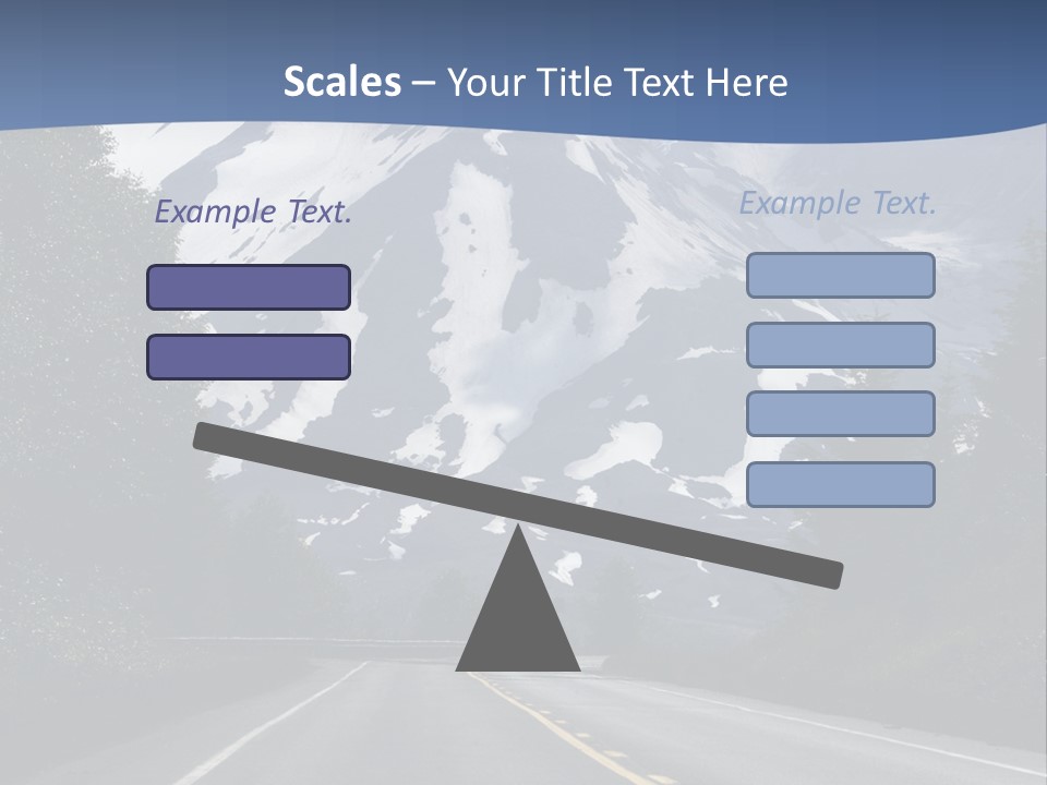 Acvtive Volcano Pacific Ring Of Fire Road PowerPoint Template