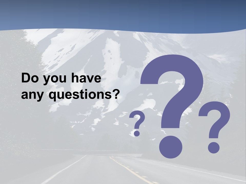 Acvtive Volcano Pacific Ring Of Fire Road PowerPoint Template