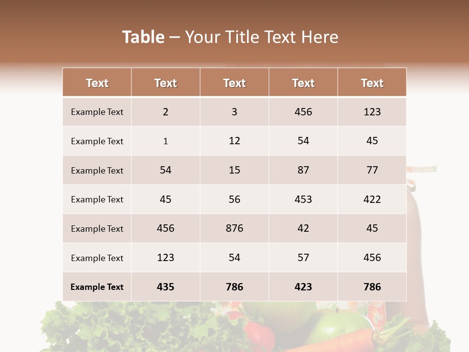 Cute Portrait Lifestyle PowerPoint Template
