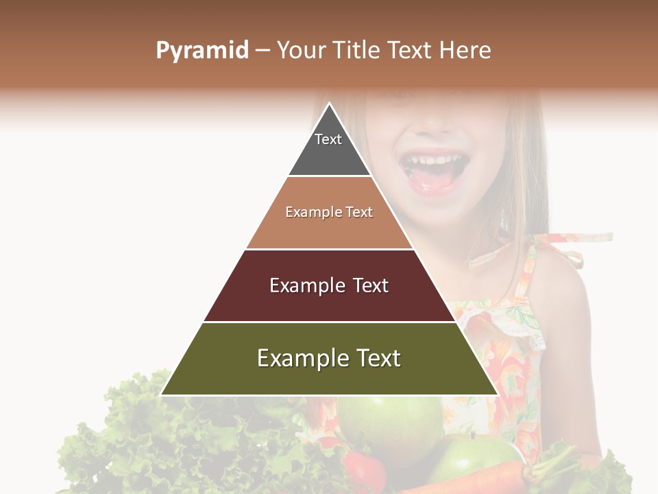 Cute Portrait Lifestyle PowerPoint Template